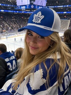 Toronto Maple Leafs Blue and White Cap